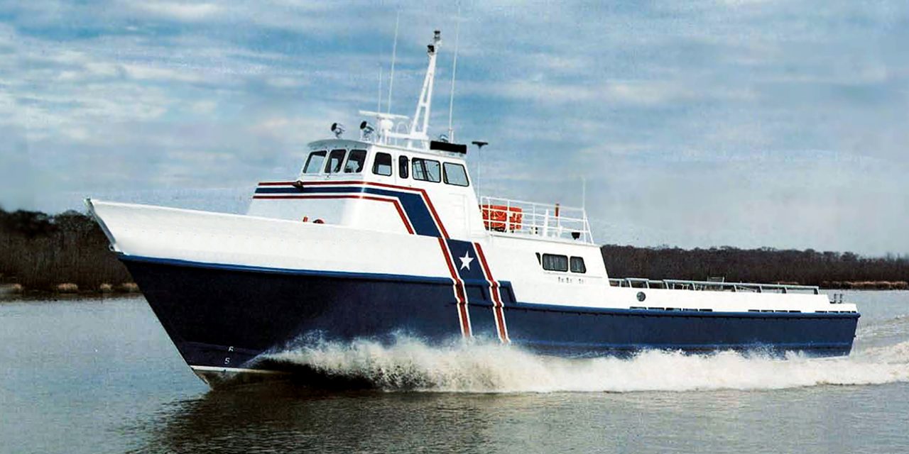 Crew Boat Vessel powered by Scania marine engines