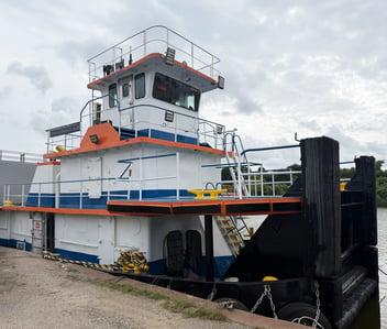 MV Miss Sophia Claire powered by Mitsubishi S6A3 Tier 3 engines