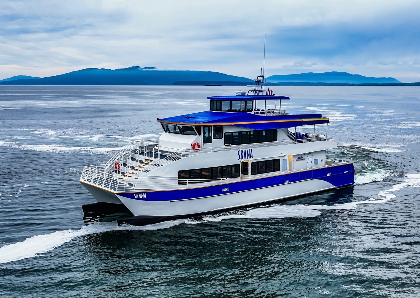 Passenger Vessel powered by Scania Marine Engine